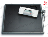 3 X 23-1/2 X 25-1/2IN 800LB LCD DISPLAY EMR-VALIDATED FLAT BARIATRIC SCALE by Seca Corp.