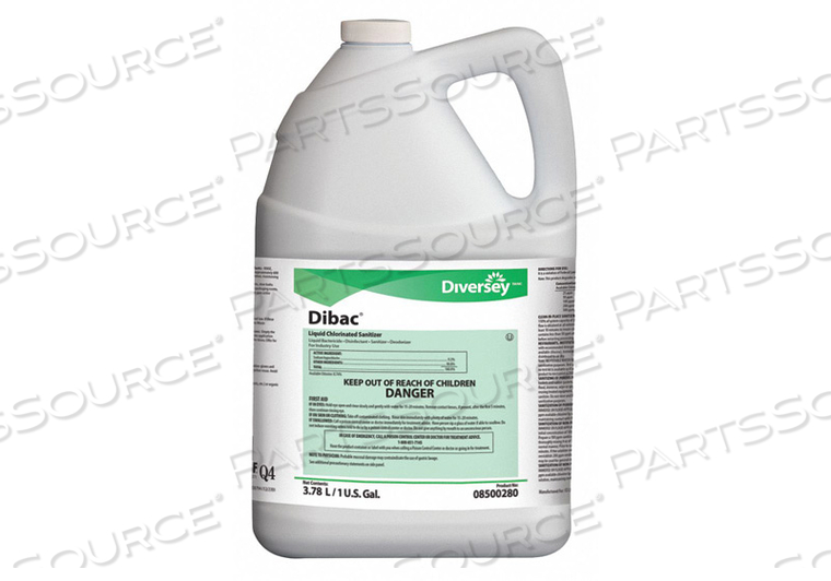 LIQ. DISHWASHER SANITIZER 1 GAL.JUG PK4 by Diversey