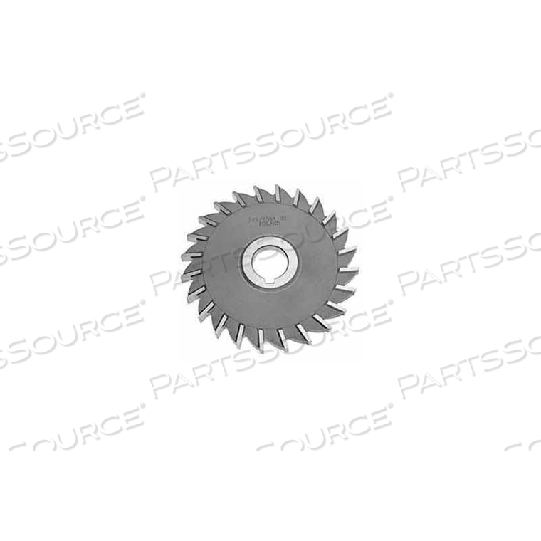 HSS STRAIGHT TOOTH SIDE MILLING CUTTER 3-1/2" DIA X 1/4" WIDTH 1" ARBOR 