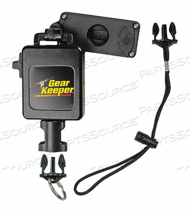 RETRACTOR 36IN L BLACK 1-1/8LB BELT CLIP by Gearkeeper