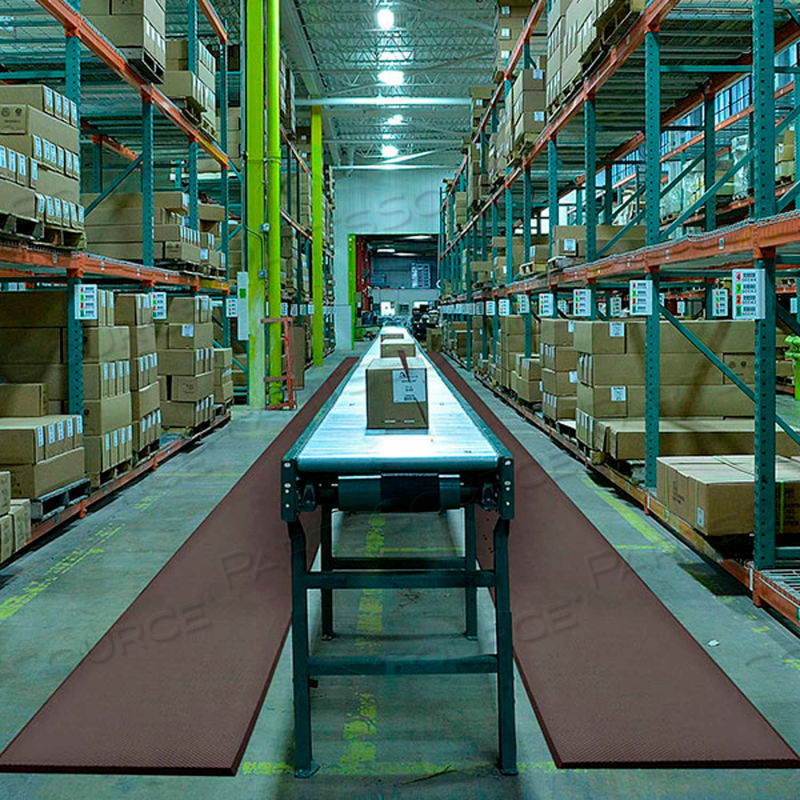 T17 SUPERFOAM ANTI FATIGUE MAT 5/8" THICK 3' X 75' BLACK by Notrax