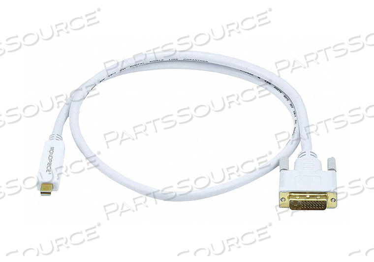 CPU CORD MINI DISPLAY-DVI-D SGL MALE 3FT by Monoprice, Inc.