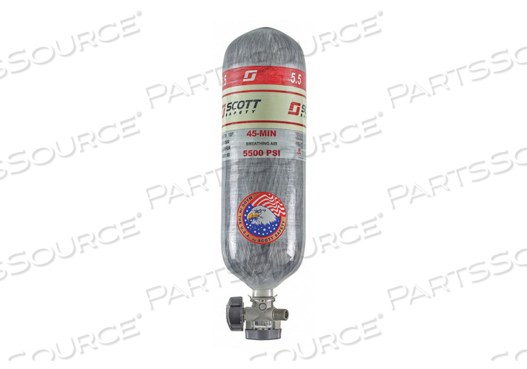 SCBA CYLINDER 5500 PSI 45 MIN. FILLED by 3M Consumer SCBA CYLINDER 5500 PSI 45 MIN. FILLED by 3M Consumer