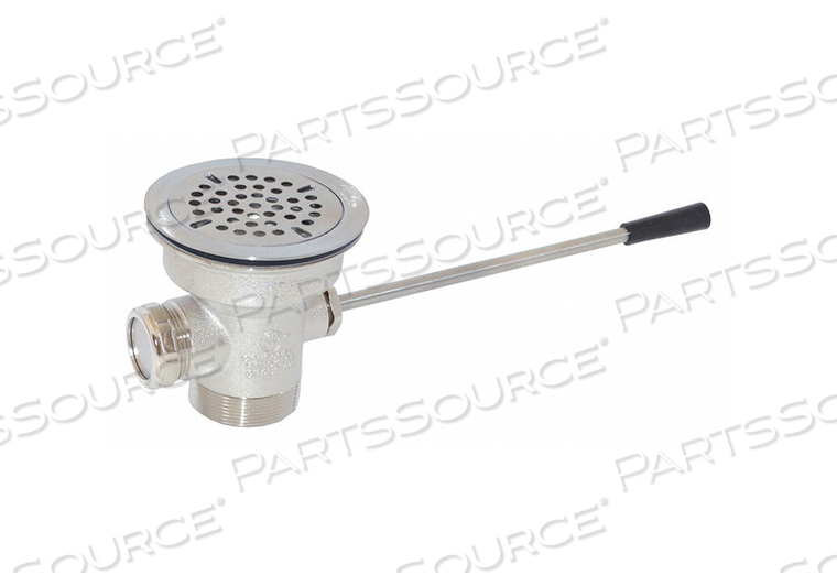 LEVER HANDLE WASTE DRAIN BRASS 15 L by Encore LEVER HANDLE WASTE DRAIN BRASS 15 L by Encore