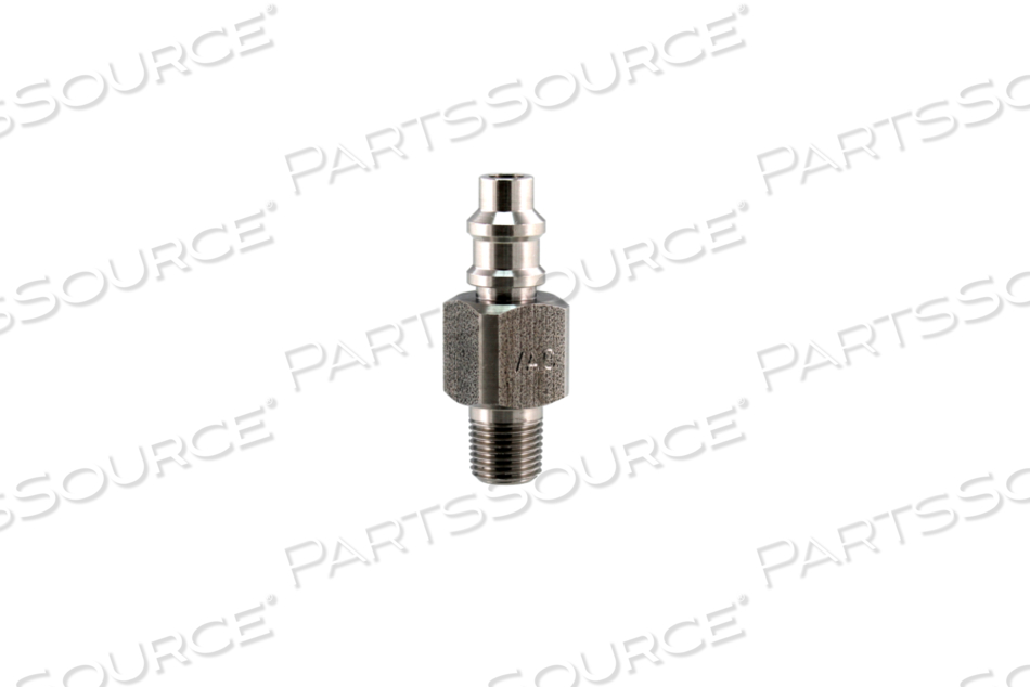 QUICK CONNECT ADAPTER, MALE X 1/8 IN MNPT, WHITE, VACUUM by Bay Corporation