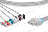 5 LEAD DIN-STYLE ECG LEADWIRE 5 LEAD DIN-STYLE ECG LEADWIRE