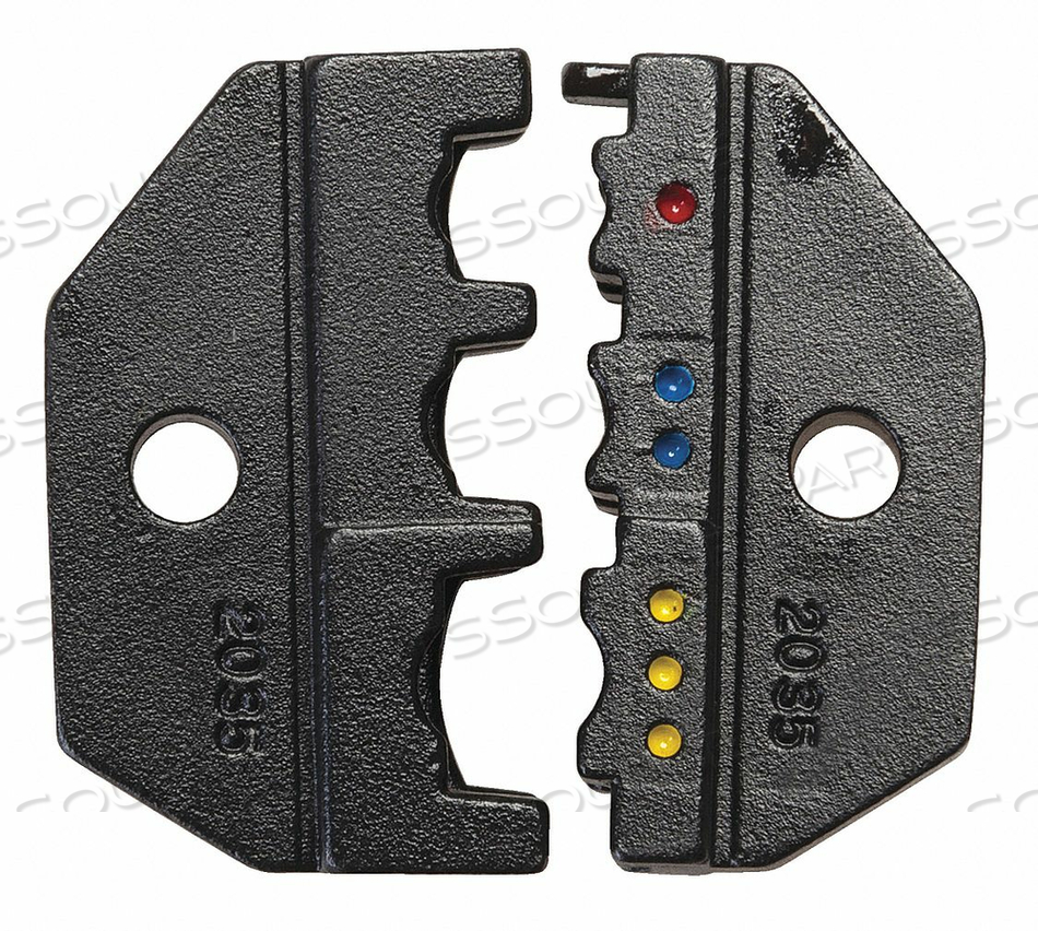 CRIMPING DIE 22 TO 10 AWG by Paladin