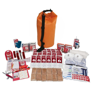 SKX2 2 PERSON DELUXE SURVIVAL KIT IN WATERPROOF DRY BAG ORANGE by Guardian Survival Gear