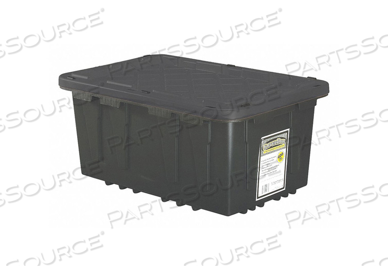STORAGE TOTE PLASTIC 27 GAL VOL. CAP. by J. Terence Thompson