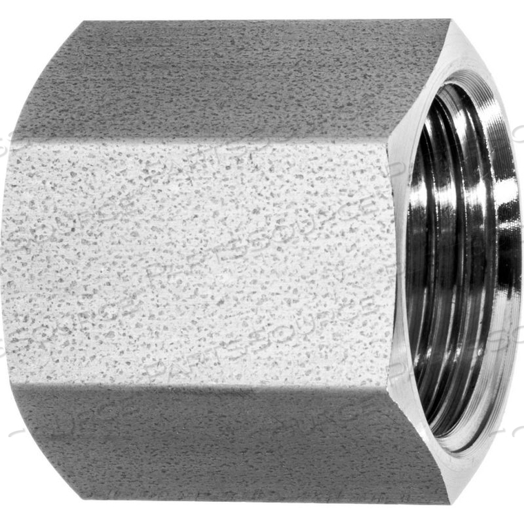 316 SS 37 DEGREE FLARED FITTING - NUT FOR 3/8" TUBE OD 
