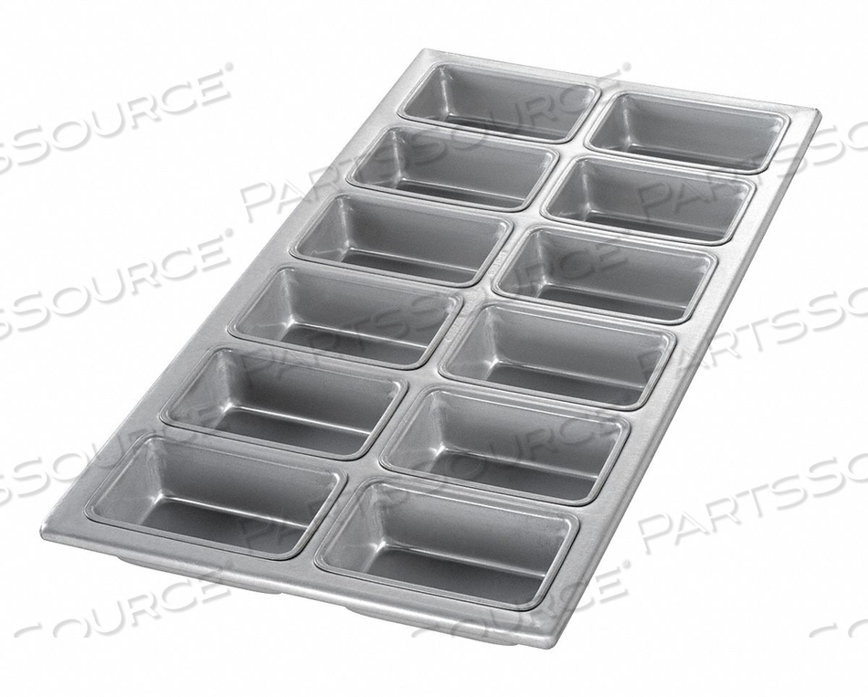 MINI LOAF PAN 12 MOULDS by Chicago Metallic