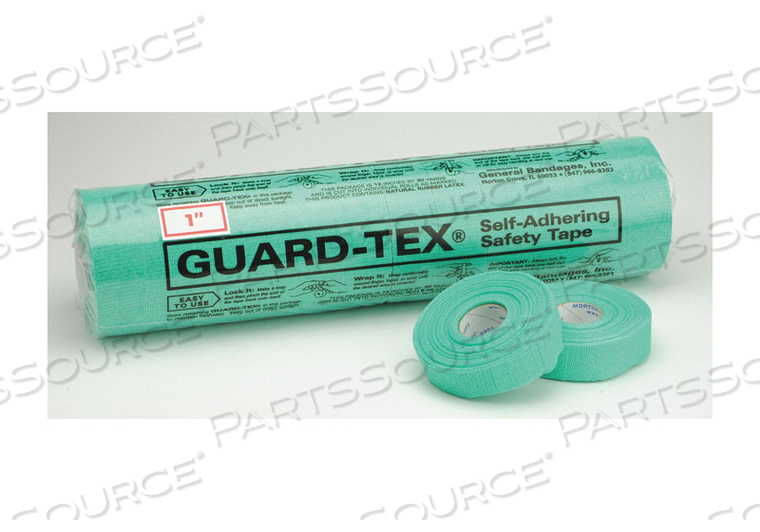 E1699 SAFETY TAPE GREEN 1 IN W 30 YD. L PK12 by Guard-Tex
