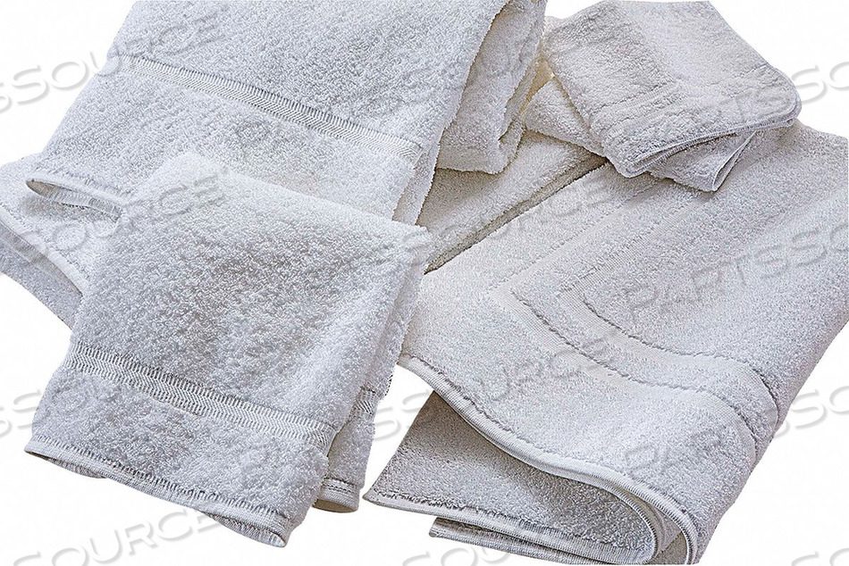 BATH MAT TOWEL 20 X 34 IN WHITE PK12 by Martex BATH MAT TOWEL 20 X 34 IN WHITE PK12 by Martex