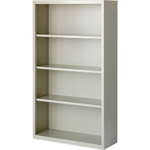 4 SHELF BOOKCASE 34-1/2"W X 13"D X 60"H, GRAY by Hirsh
