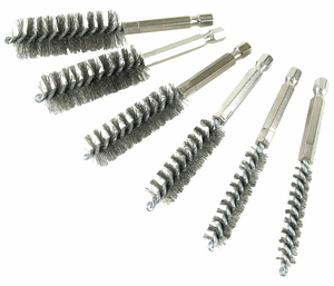 BORE BRUSH SET STAINLESS STEEL by IPA