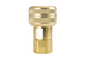 AUTO SOCKET 1/4 FPT BRASS by Foster