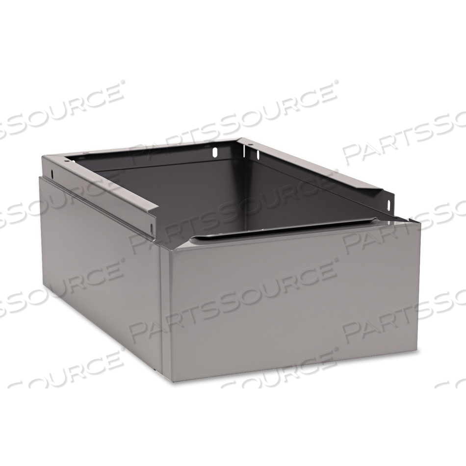 OPTIONAL LOCKER BASE, 12W X 18D X 6H, MEDIUM GRAY by Tennsco Corp. OPTIONAL LOCKER BASE, 12W X 18D X 6H, MEDIUM GRAY by Tennsco Corp.