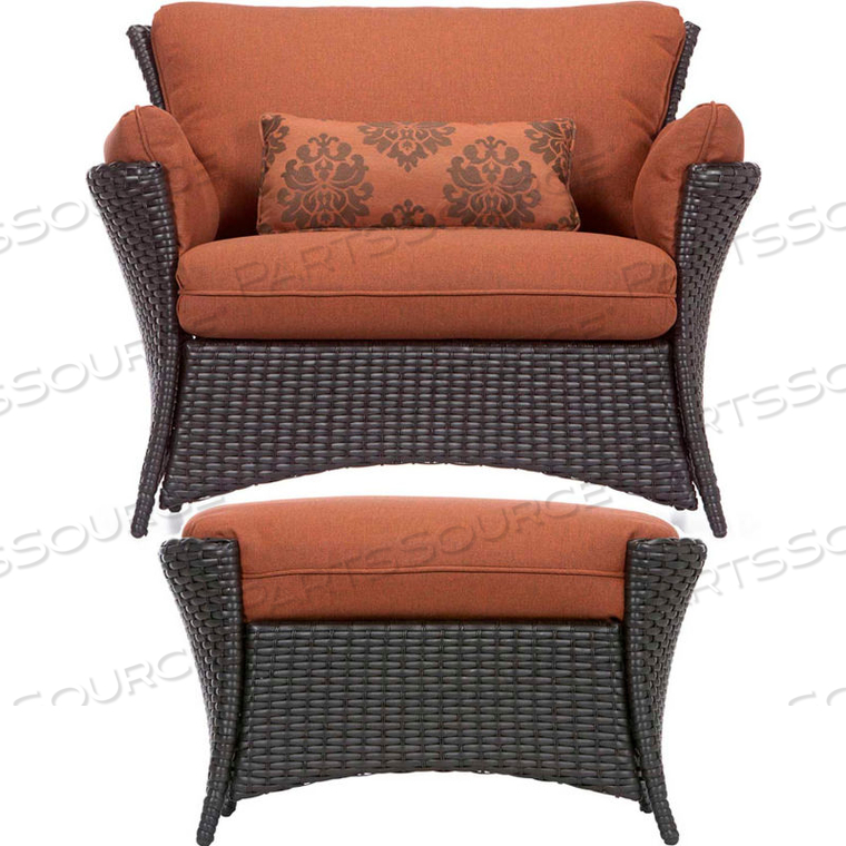 HANOVER STRATHMERE ALLURE 2-PIECE OUTDOOR PATIO SET 