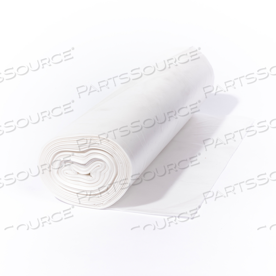 HDPE CAN LINER, 43X48 22 MIC NAT TRUBIO DEGRADABLE 150/CS 10/15'S CORELESS by NORAMCO (North America Plastics & Chemicals Co. Inc_ HDPE CAN LINER, 43X48 22 MIC NAT TRUBIO DEGRADABLE 150/CS 10/15'S CORELESS by NORAMCO (North America Plastics & Chemicals Co. Inc_