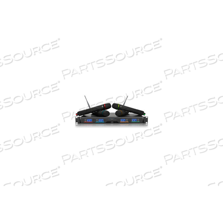 PROFESSIONAL UHF QUAD WIRELESS MICROPHONE SYSTEM by Technical Pro PROFESSIONAL UHF QUAD WIRELESS MICROPHONE SYSTEM by Technical Pro