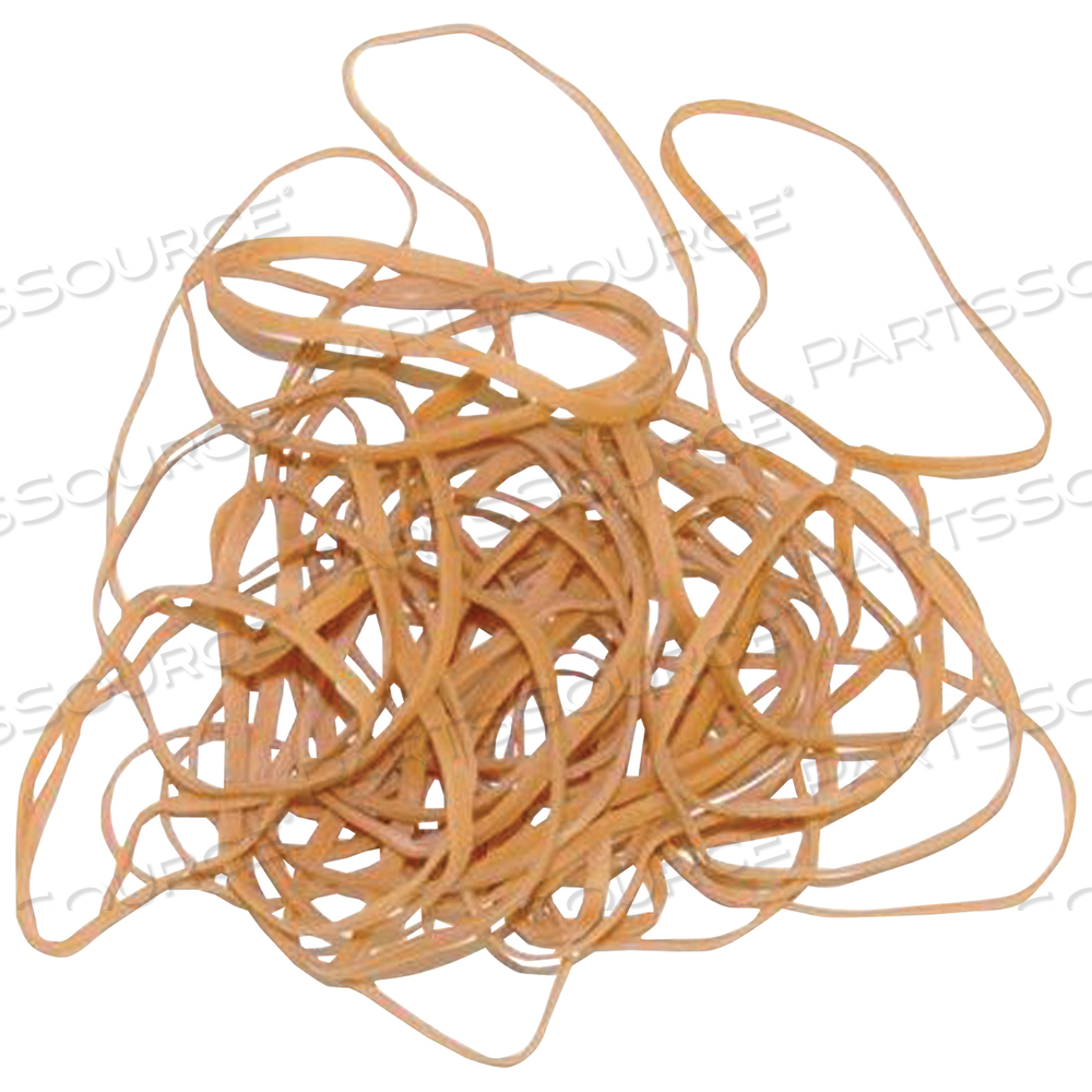 RUBBER BANDS, 1/8" X 3 1/2", BROWN, 10 LBS./CASE by BOX Partners (Box Acquisitions, LLC)