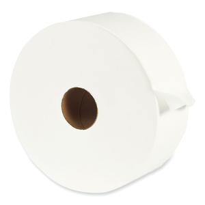 1-PLY JUMBO BATHROOM TISSUE, SEPTIC SAFE, WHITE, 3.55" X 3,000 FT, 6 ROLLS/CARTON by Floral Soft