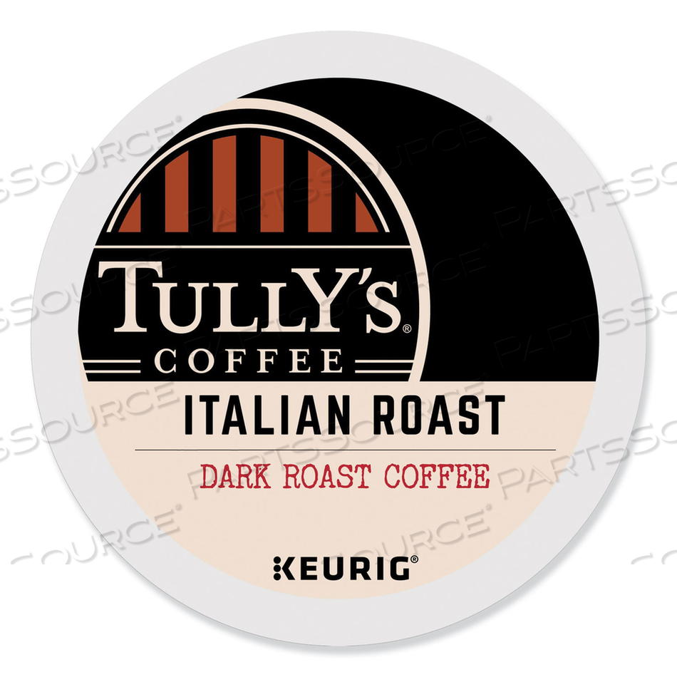 ITALIAN ROAST COFFEE K-CUPS by Tully's Coffee