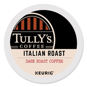 ITALIAN ROAST COFFEE K-CUPS, 24/BOX by Tully's Coffee ITALIAN ROAST COFFEE K-CUPS, 24/BOX by Tully's Coffee
