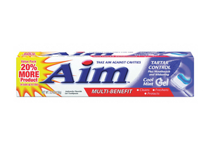 TOOTHPASTE 5.5 OZ. MINT PK24 by Aim