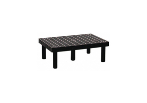 DUNNAGE RACK 500 LB. HDPE 36 W X 24 D by SPC Industrial