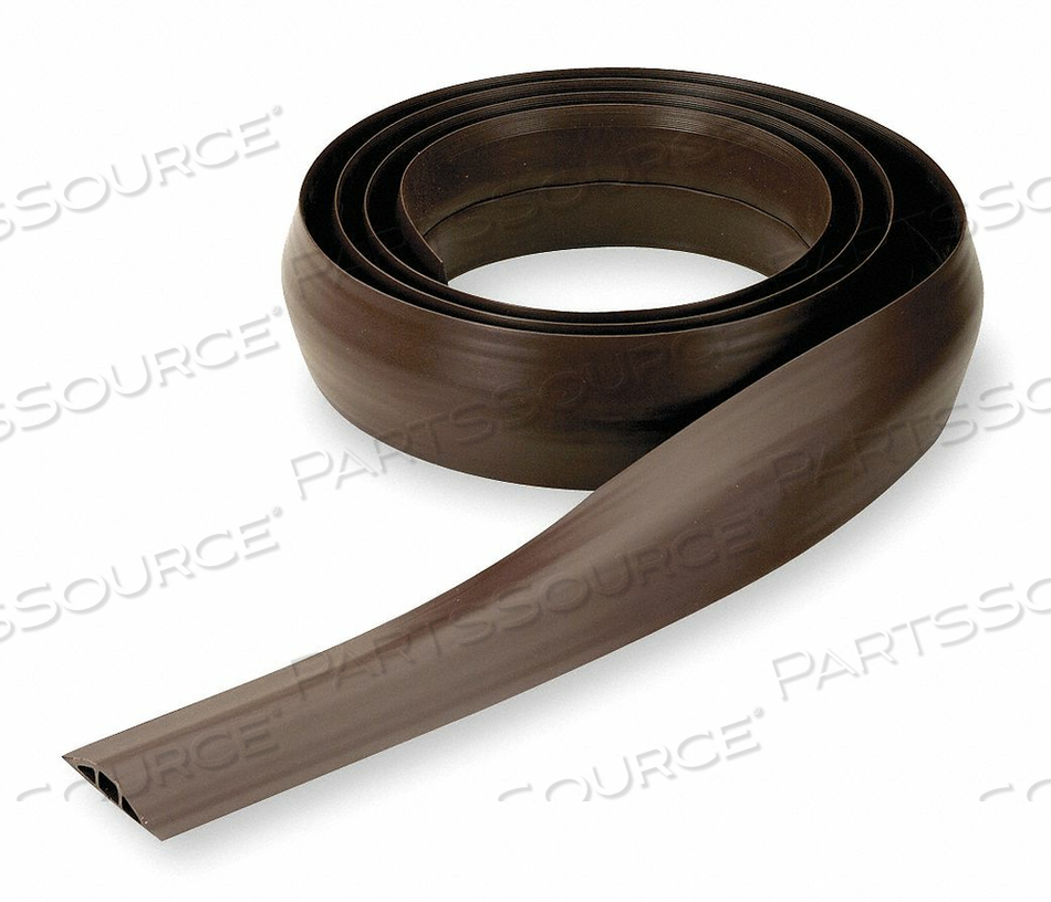 CABLE PROTECTOR 1 CHANNEL BLACK 25 FT L by Hubbell Incorporated, Wiring Device-Kellums CABLE PROTECTOR 1 CHANNEL BLACK 25 FT L by Hubbell Incorporated, Wiring Device-Kellums