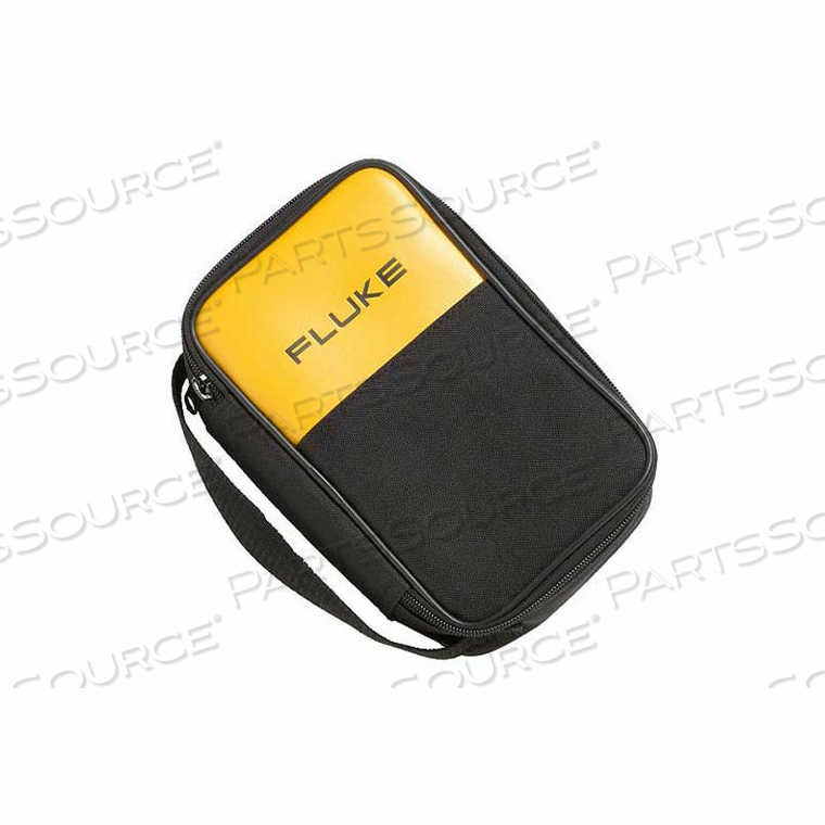 CARRYING CASE, POLYESTER, BLACK/YELLOW by Fluke Electronics Corp (Industrial Div.)