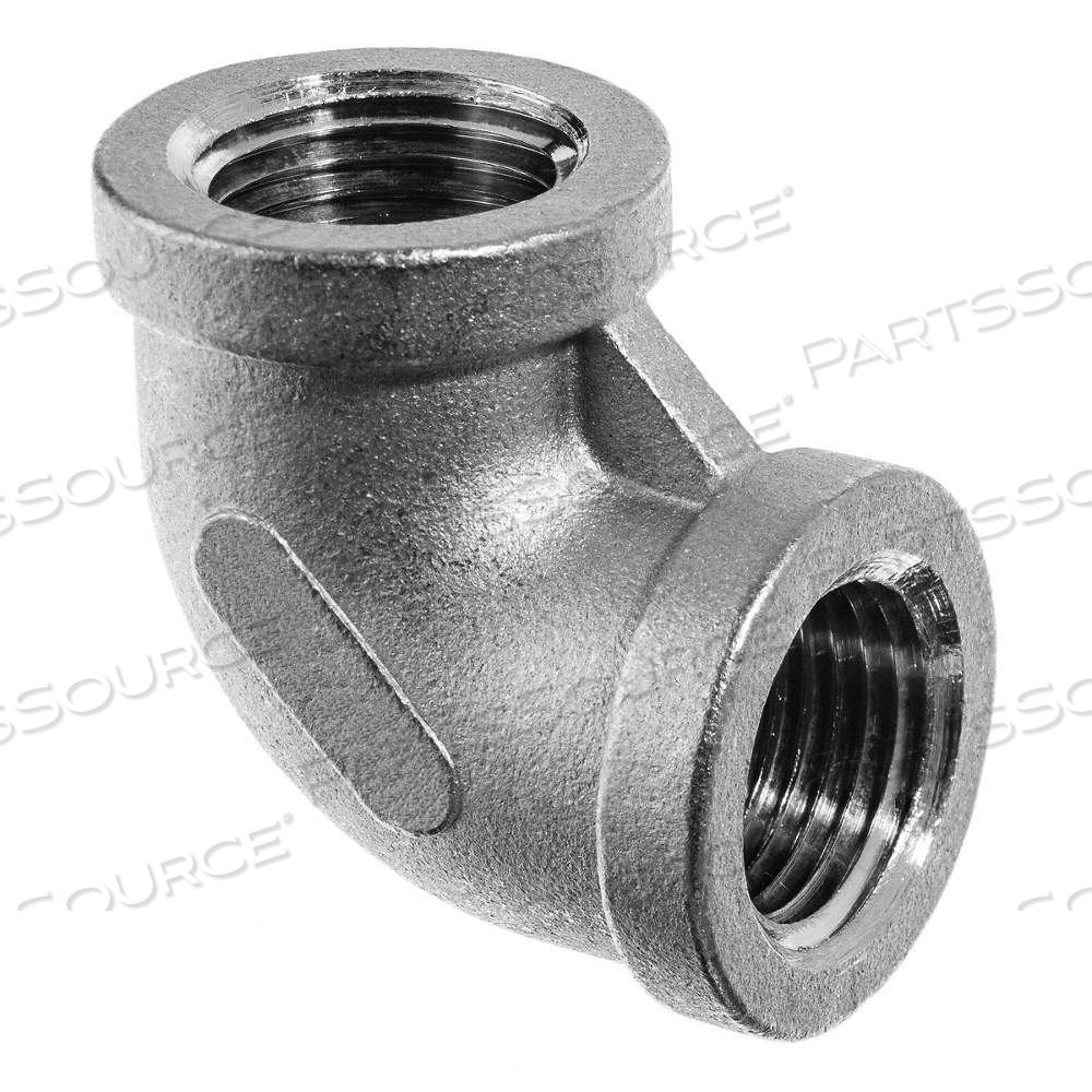 90° ELBOW, ALUMINUM, 2 IN X 2 IN FITTING PIPE SIZE, CLASS 150, FEMALE NPT X FEMALE NPT by Approved Vendor