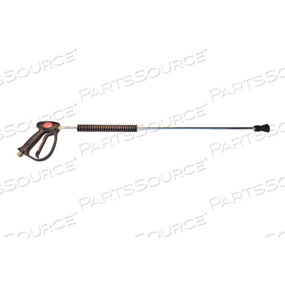 PRESSURE WASHER SPRAY GUN, 4,500 PSI, 8 GPM, 140°F MAX TEMP, 3/8 IN INLET DIA by Approved Vendor