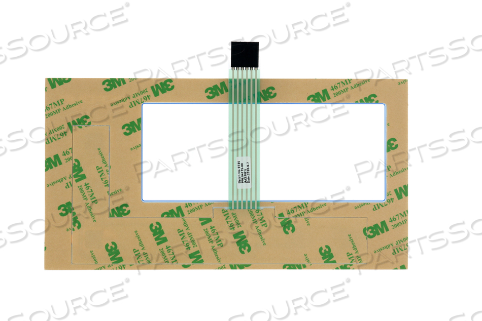 OVERLAY FOR GENERATION 3(7-BUTTON KEYPAD) by Befour, Inc.