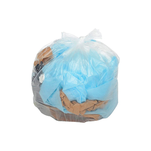 SUPER DUTY CLEAR TRASH BAGS - 30 TO 33 GAL, 2.5 MIL, 100 BAGS/CASE by Napco Bag And Film