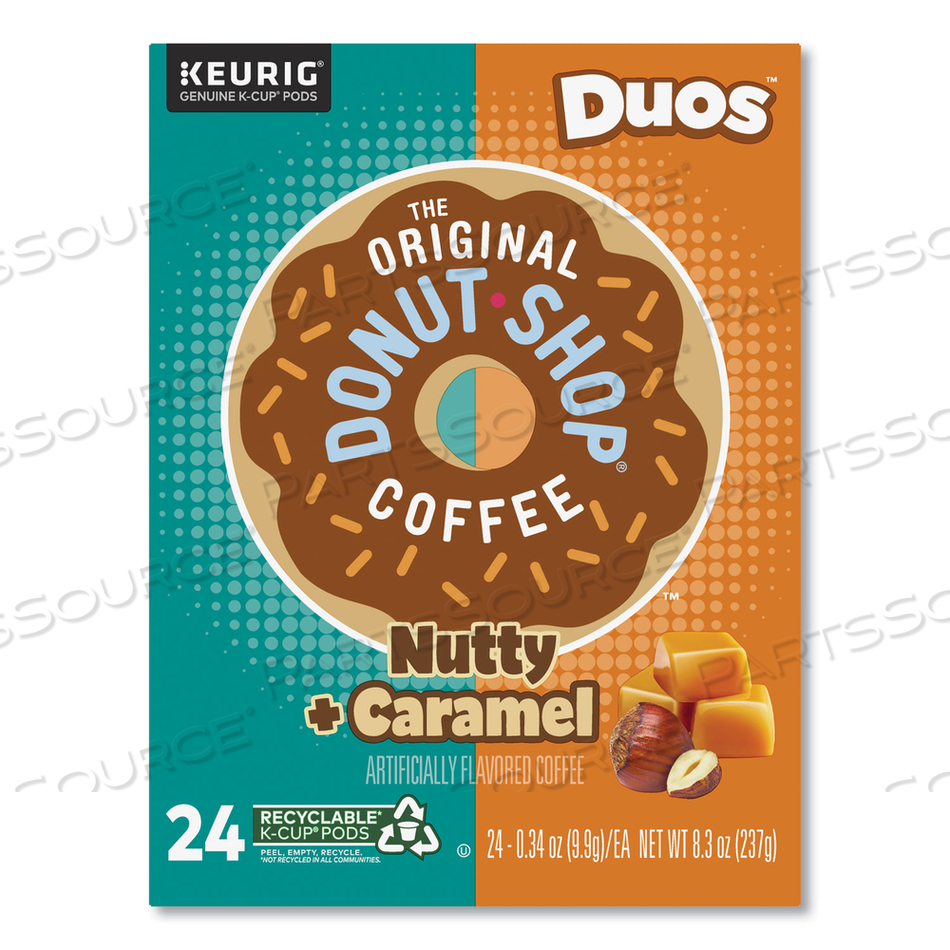 NUTTY PLUS CARAMEL K-CUP, 0.34 OZ by The Original Donut Shop NUTTY PLUS CARAMEL K-CUP, 0.34 OZ by The Original Donut Shop
