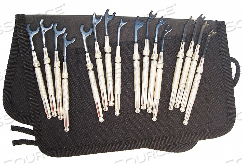 OPEN END WRENCH SET SAE/METRIC 16 PC by Moody Tool OPEN END WRENCH SET SAE/METRIC 16 PC by Moody Tool