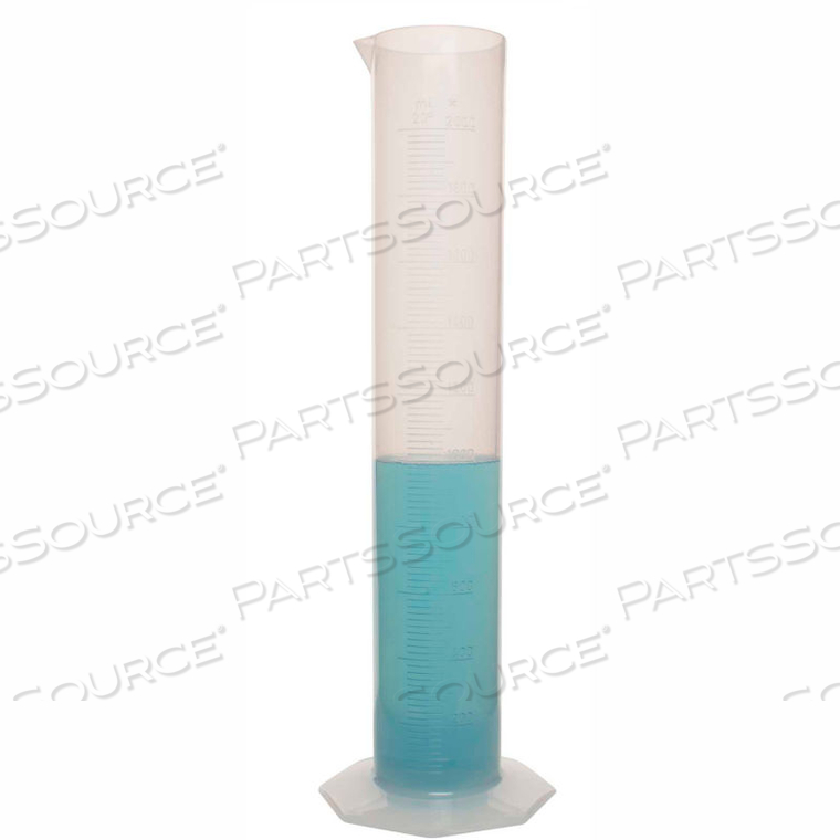 SINGLE SCALE GRADUATED CYLINDER, 2000ML CAPACITY, 20ML GRADUATION, CLEAR, 1/PK by Bel-Art Products