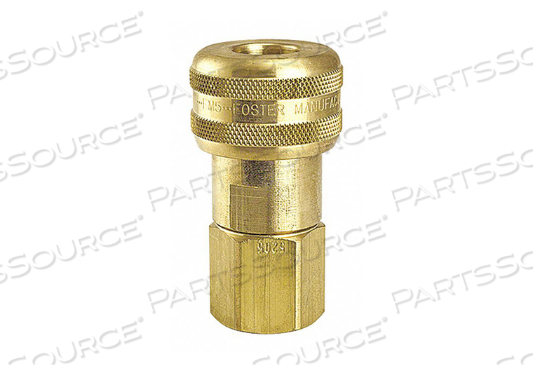 AUTO SOCKET 1/2 FPT BRASS by Foster
