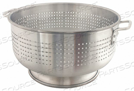 COLANDER 30 QT. 9-3/4 IN H ALUMINUM by Crestware