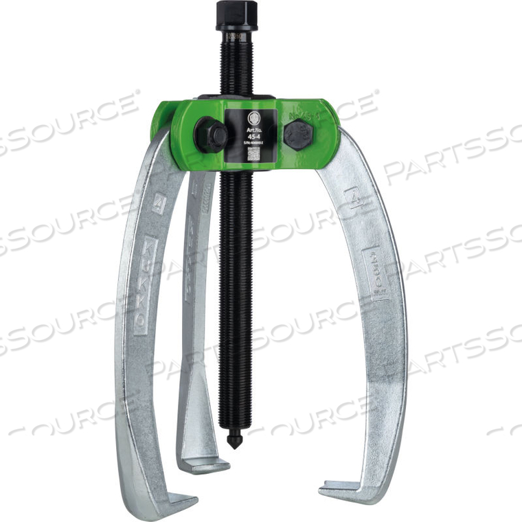 3-JAW SELF CENTERING PULLER, 10 TON CAPACITY 7/8" TO 9-7/8" OPEN, 7-7/8" REACH by Kukko Quality Tools Inc