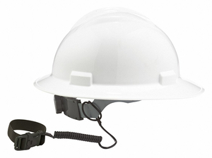 COIL HARD HAT LANYARD BUCKLE 18IN. L by Ergodyne