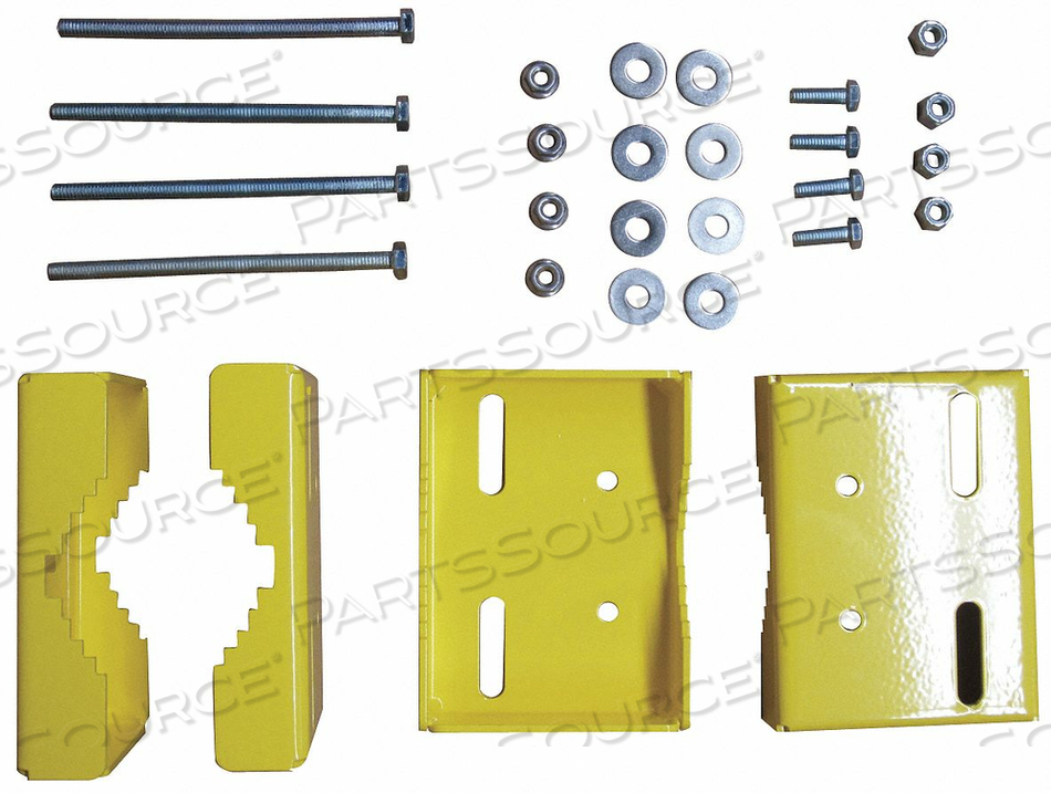 MNT BRKT PWDR CT LARGE PIPE 2-4 IN DIA by PS Doors