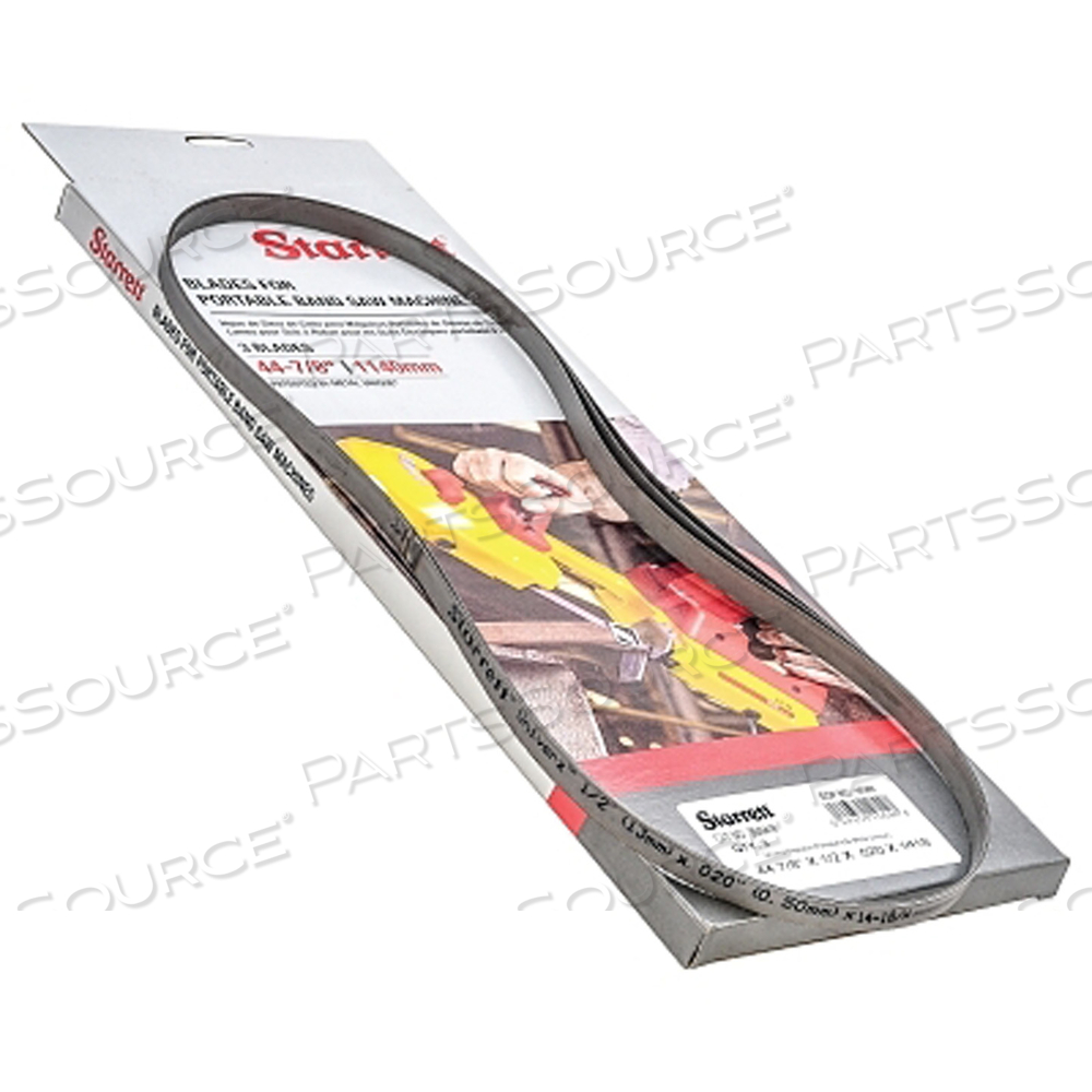POWERBAND MATRIX II HSS BI-METAL PORTABLE BANDSAW BLADE, 14/18 TPI by Starrett