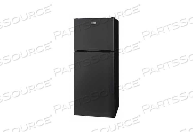 REFRIGERATOR TOP FREEZER 9.9 CU FT BLACK by Frigidaire