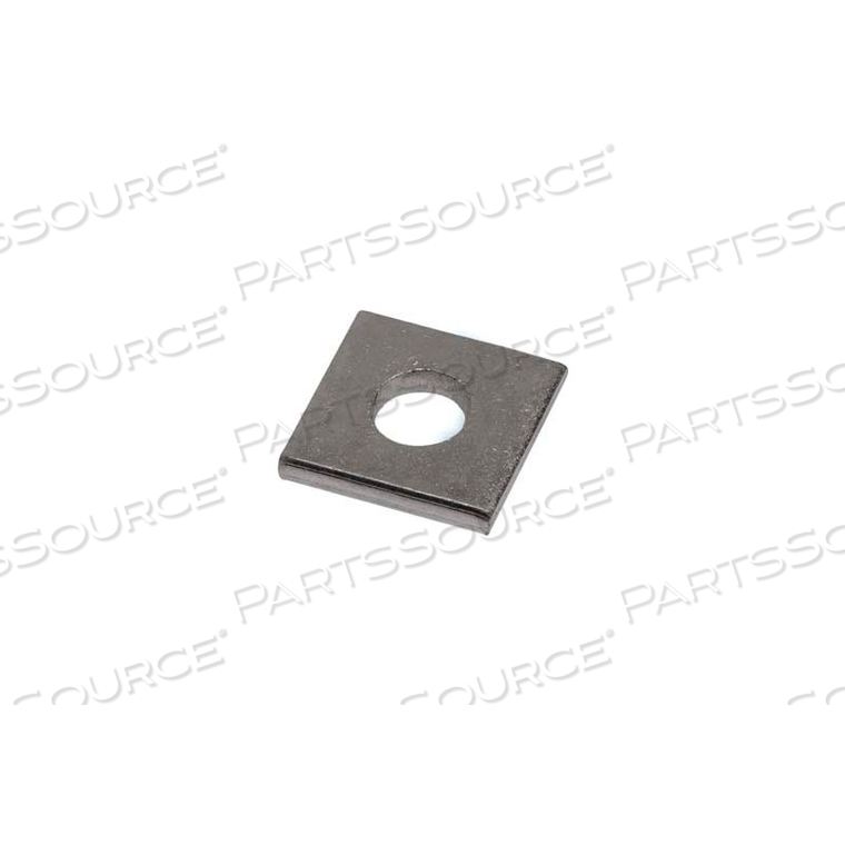 1-5/8" SQUARE WASHER P1064EG, 1 HOLE, ELECTRO-GALVANIZED, 1/2" by Unistrut Service Company