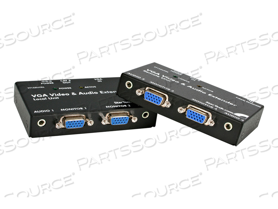 VGA VIDEO EXTENDER OVER CAT 5 WITH AUDIO by StarTech.com Ltd.
