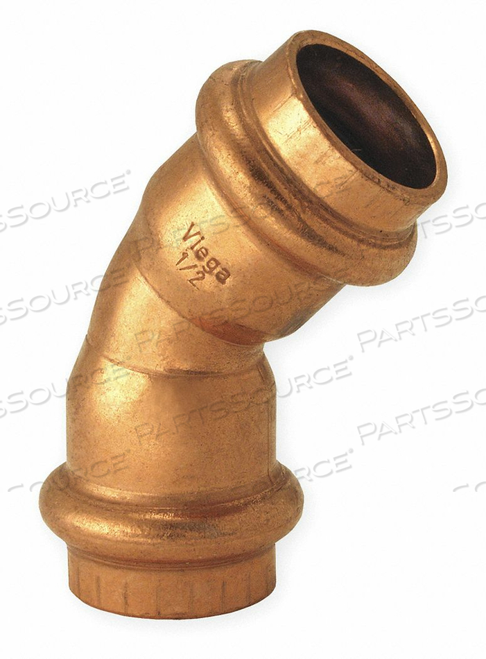 PROPRESS 45 ELBOW 1/2 X 1/2 by Viega PROPRESS 45 ELBOW 1/2 X 1/2 by Viega