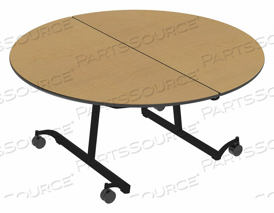MOBILE SHAPED TABLE MAPLE 8 SEATS by Palmer Hamilton MOBILE SHAPED TABLE MAPLE 8 SEATS by Palmer Hamilton